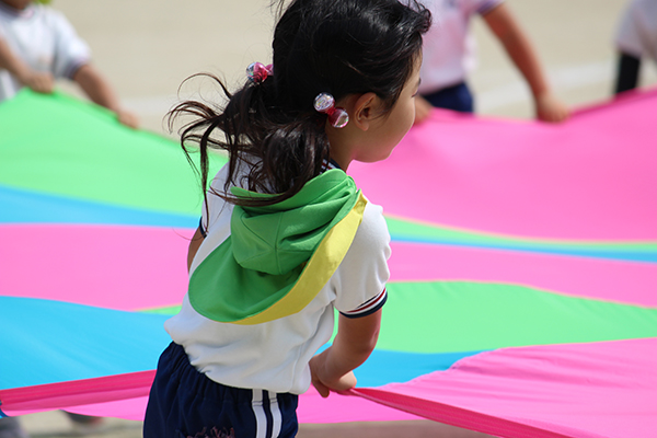 幼稚園の運動会のパラバルーンが楽しみですが 撮影するのは難しいです